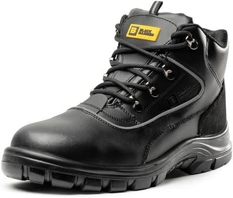 Amazon | Black Hammer メンズ 安全ブーツ スチールトゥキャップ S3